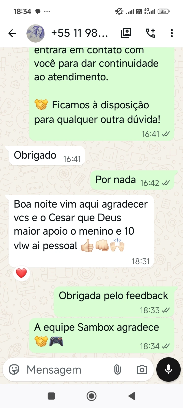 Sambox Oficial | Plataforma de Jogos Retrô para PC 21 Depoimento clientes | Sambox
